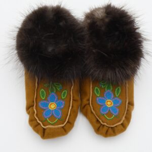 Embroidered Stroud Moccasins